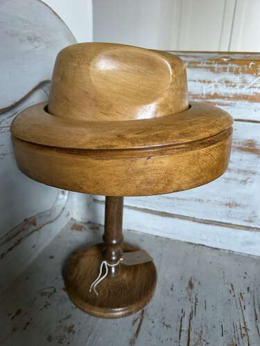 Antique Hat Maker's Mould on Stand