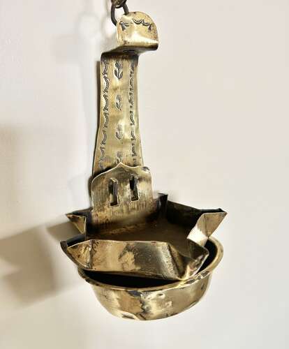 Brass, Normandy Betty Lamp