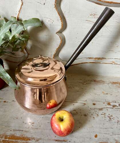 Early 1800's Copper Saucepan