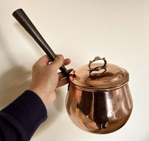 Early 1800's Copper Saucepan