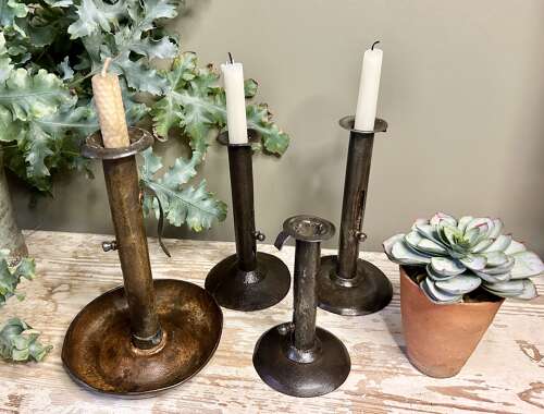 Early, Hog Scraper Candlesticks