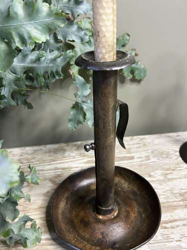 Early, Hog Scraper Candlesticks