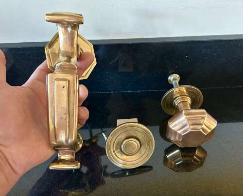 Victorian Brass Door Fittings