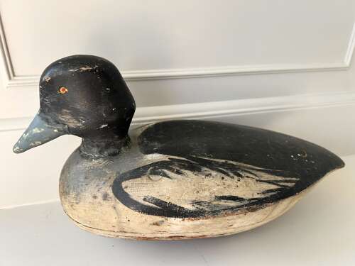 Antique BLUEBILL DUCK DECOY