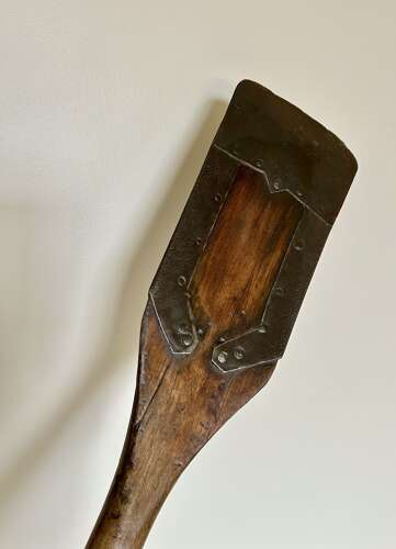 Antique Wooden Ditching Spade