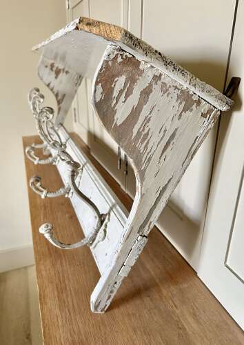 Victorian Hat and Coat Shelf Rack