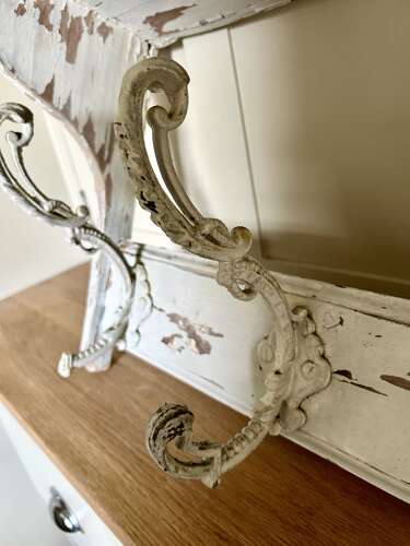 Victorian Hat and Coat Shelf Rack