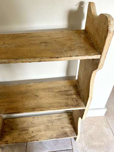 Floor standing SHELVES in Old Worn Paint
