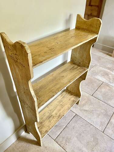 Floor standing SHELVES in Old Worn Paint