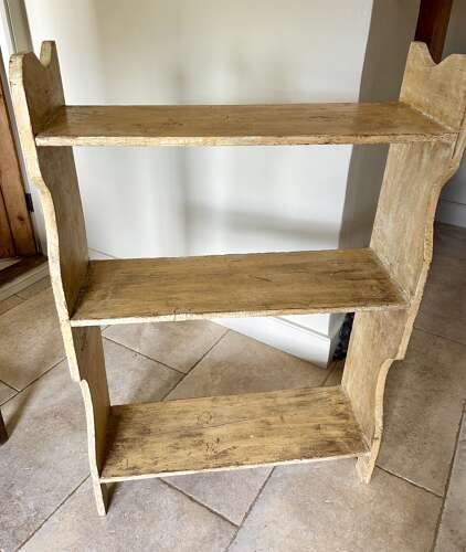 Floor standing SHELVES in Old Worn Paint