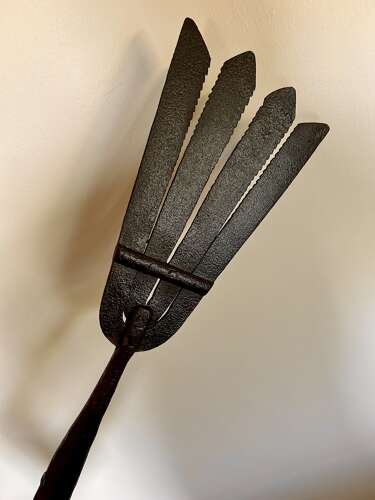 Fine, 19th Cent Poacher's Eel Spear