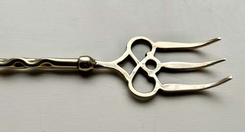 Victorian Brass Toasting Fork