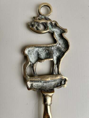 Victorian Brass Toasting Fork