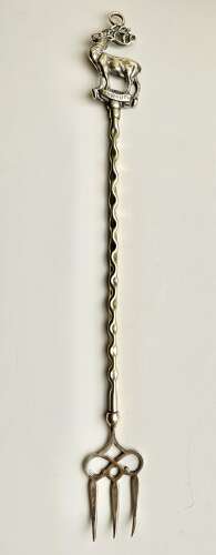 Victorian Brass Toasting Fork