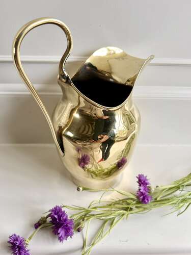Georgian Brass Milk Jug