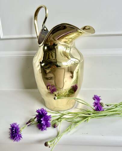 Georgian Brass Milk Jug