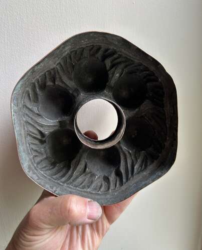 Rare, Victorian Copper 'Easter' Jelly Mould