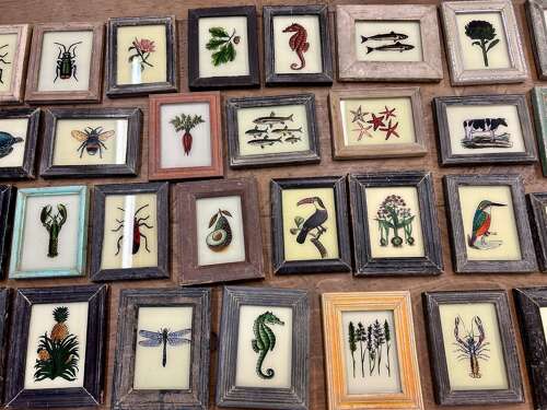 Reverse Glass Paintings Mini-Size