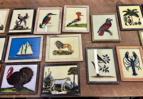 Reverse Glass Paintings Medium-size