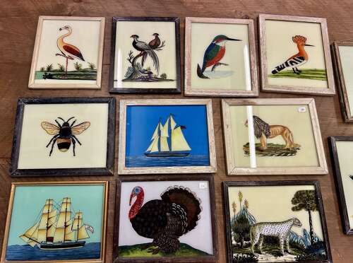Reverse Glass Paintings Medium-size