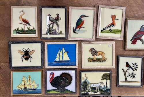 Reverse Glass Paintings Medium-size