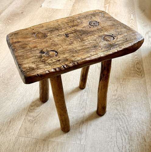 Rustic, Country Stool