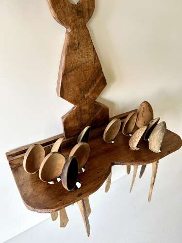 Antique, Primitive Spoon Rack