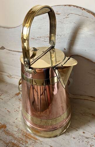 Extra Large Copper & Brass Showman's Can