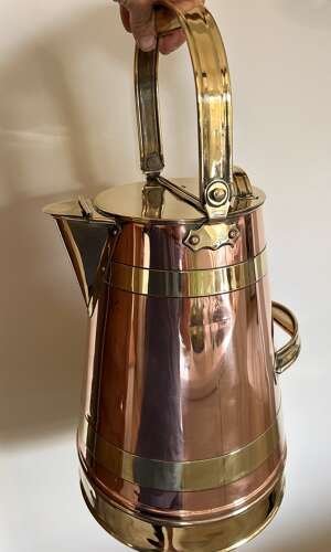 Extra Large Copper & Brass Showman's Can