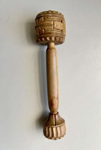 Old Wooden Pastry Marker