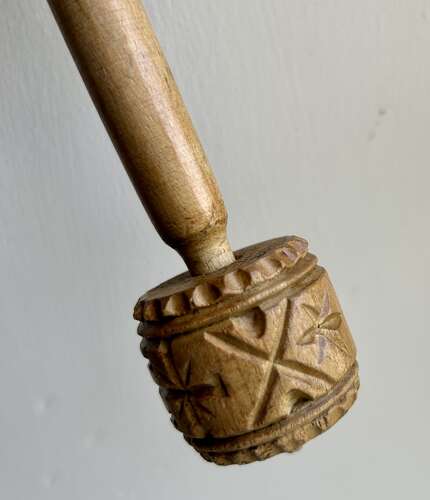 Old Wooden Pastry Marker