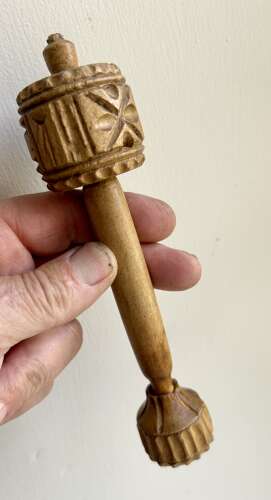 Old Wooden Pastry Marker