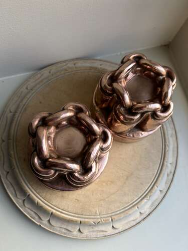 Mid-Size Victorian Copper Jelly Moulds