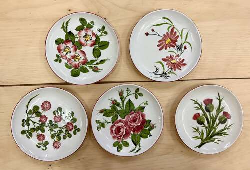 Wemyss Ware Bovey Flowers Plates