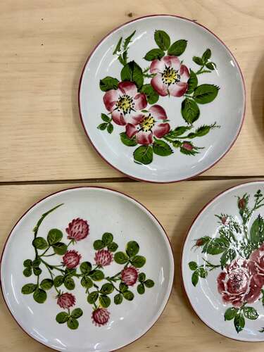 Wemyss Ware Bovey Flowers Plates