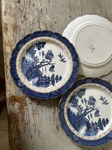 Booths Willow Plates