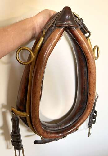 Antique Horse Collar complete with Hames