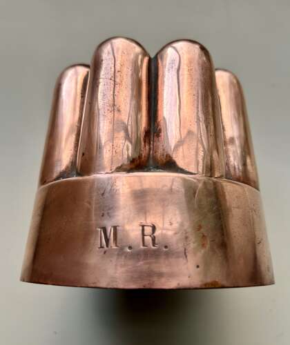 Victorian Copper Jelly Mould