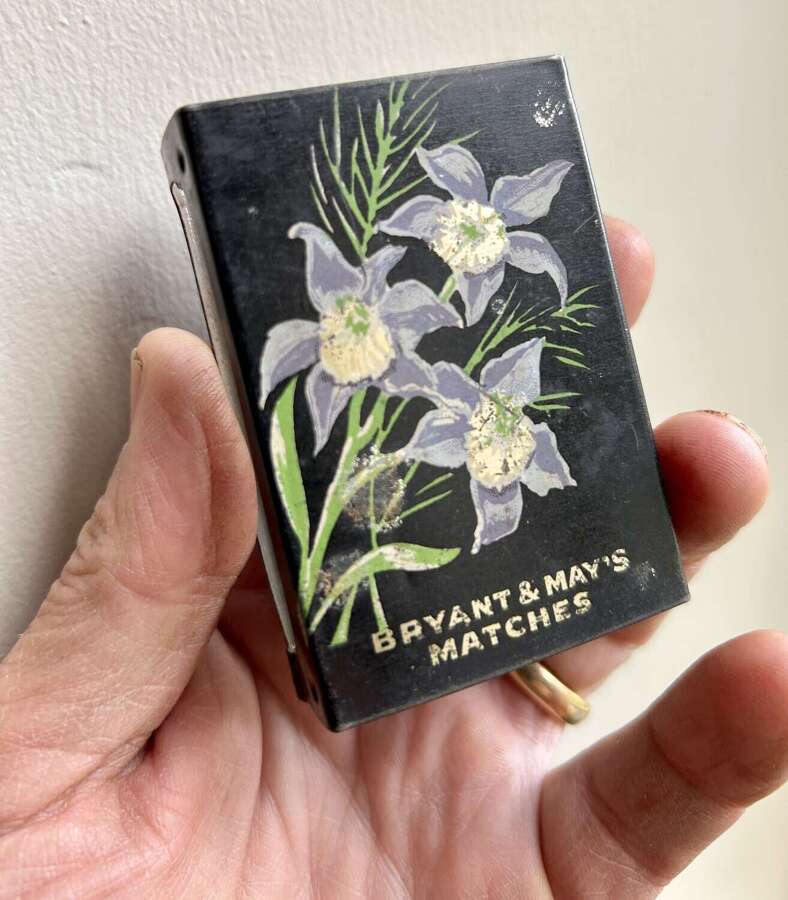 Old Bryant and May Matchbox Holder